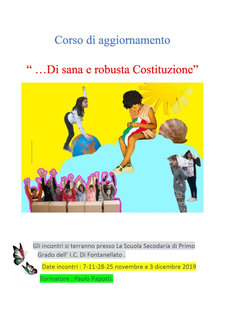 locandina corso costituzione